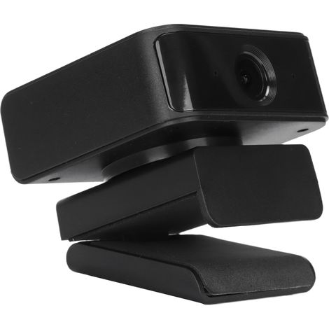 Caméra d'ordinateur rotative à 360 degrés, webcam USB flexible haute définition pour visioconférence et diffusion en direct