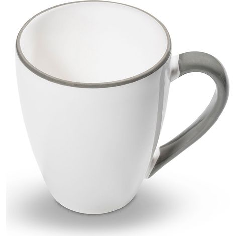 Gmundner Cerámica Borde gris, taza de desayuno Max 0,3 litros (1/2)