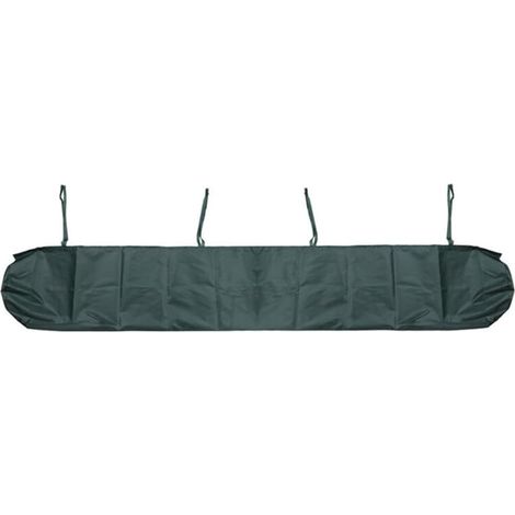 Housse de protection d'auvent imperméable 300D Oxford - Vert - Bâche résistante aux intempéries pour auvent - Sac de rangement de 3 m de long (1/5)