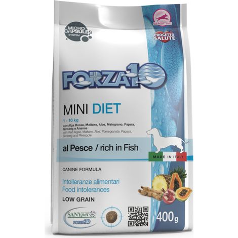 Forza10 Dog Diet Mini Adult al Pesce - Forza10 Dog Diet Mini Adult al Pesce - Sacco Da 1,5 Kg