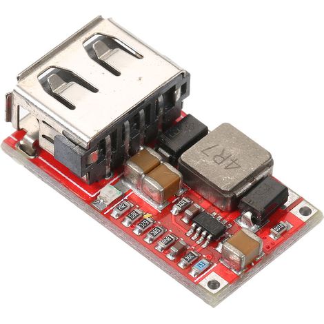 DC DC Buck Converter Module abaisseur Adaptateur d'alimentation Module élévateur DC3-15V à 5V Régulateur de Tension Réglable (1/5)