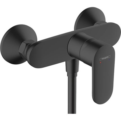 Hansgrohe 71640670 Vernis Blend Single lever shower mixer for exposed installation - Matt Black (1/4)
