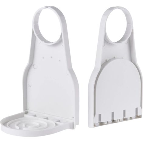 Laundry detergent cup holder – dispenser for washing machine detergent and fabric softener, 2-pack, practical laundry organization