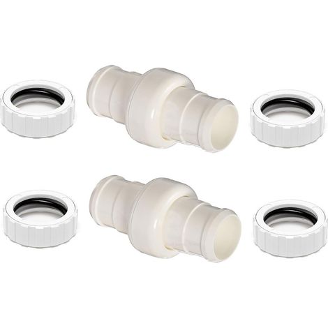 Ahlsen Manguera giratoria 9-100-3002 y tuerca de manguera 9-100-3109 para limpiador de piscinas para Polaris para 360 (1 manguera giratoria D20 + 2 tuercas D15) (1/5)