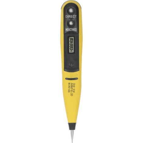 Stylo détecteur de tension, affichage numérique 12-250V AC DC, testeur de tension, Test de ligne de Circuit pour la réparation (1/5)
