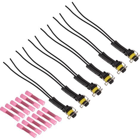 Motor-Einspritzdüsen-Kabelbaum, 6PCS Kraftstoffeinspritzdüsen-Kabelbaum 645 1001 Komplettersatz für Caterpillar C7 Motor. (1/5)