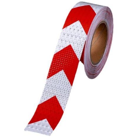 Sollbry 5 Cm X 25m Ruban Réfléchissant Sécurité Étanche Étanche D'avertissement Réfléchissant Autocollant Auto-adhésif Ruban De Sécurité pour Véhicules Voiture (1/5)