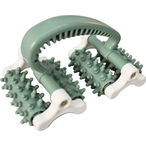 Rouleau de Massage - Appareil de Massage - Plastique - Rouleau Musculaire - Massage - Balle de Massage - Rouleau de Cou - Massage du Dos - Détendez vos muscles corporels - Convient pour le dos, le cou (1/5)