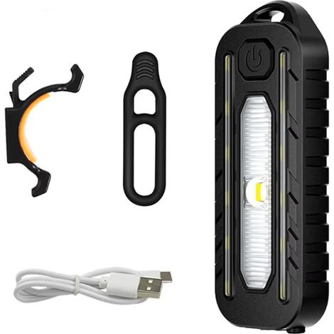 Lampe Gilet Tactique Torche à Led – 5 Modes d'Éclairage Autonomie 8h – Boîte Rangement & Accessoires (1/4)