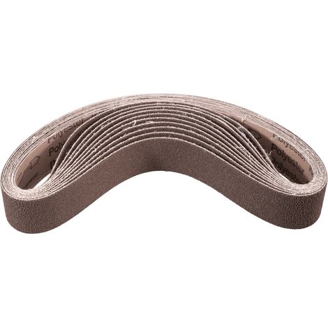 PFERD TOOLS Compactkorn Schleifband BA 40x760 mm A120 CK für Feinschliff mit Rohrbandschleifer 10 Stk