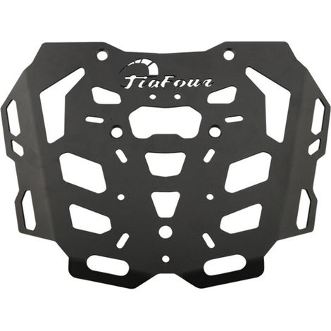 JIAFOUR Bote de Moto Porte-Bagages Coffre Arrière Top Case Plaque Support de Sac de Selle pour Norden 901 2021-2024 (1/2)