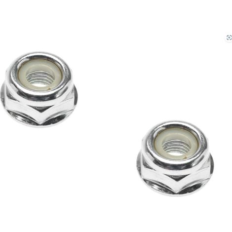 2X Écrou Lame débroussailleuse Coupe-Bordures M10 x 1,25-12,4 mm/LH - zingué