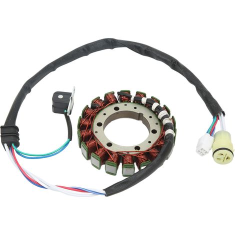 Stator générateur 5KM-15451-00-00, résistant à la chaleur, remplacement pour Grizzly 660 YFM660FA 4x4 2002-2008 (1/5)