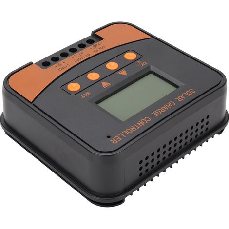 Contrôleur de charge solaire MPPT 10 A, commutation automatique 12 V/24 V, compatible avec les batteries GEL, SLA, LFP et Li-ion. (1/5)