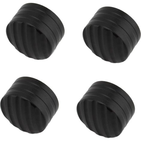 Couvercle Vis Moteur - Alliage - Compatible Triumph Bonneville Bobber T120 T100 Thruxton 900 - Noir - Lot de 4 (1/5)