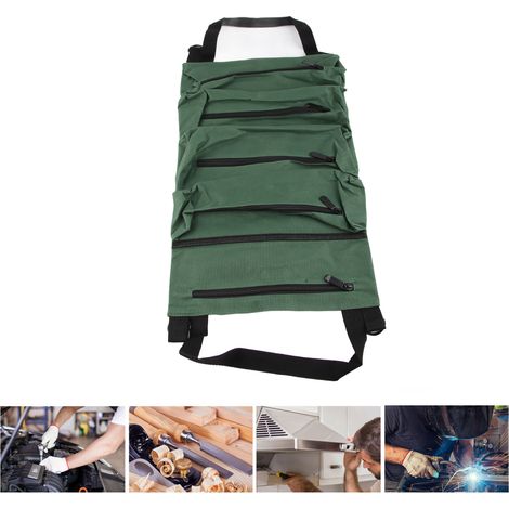 Aufrollbare Werkzeugtasche aus Segeltuch (multifunktionale, aufrollbare Werkzeugtasche) (1/5)