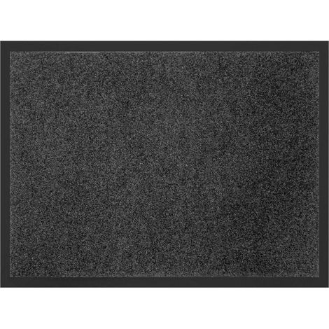 Rechteckige Antistaubmatte TELIO GREY, 50 x 80 cm
