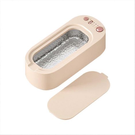 Tragbarer Hochfrequenz-Vibrationsreiniger mit 3 Geschwindigkeitsstufen – Pink (1/5)