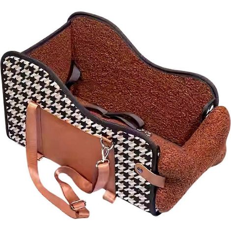 Siège auto central pour chien de petite taille, rehausseur d'accoudoir pour chiot, siège auto universel pour chien (1/5)