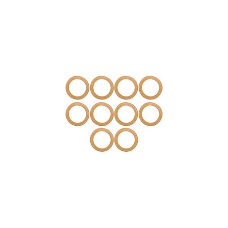 10PCs Rubber Piston Ring Insulated Pump Accessories for 550w Oil&8209Free Silent Air Compressor (1/5)