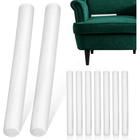 Tiges en mousse pour combler les espaces entre les canapés, compatibles avec les clips d'insertion flexibles, ensemble de 16 pièces pour housse de canapé. (1/5)