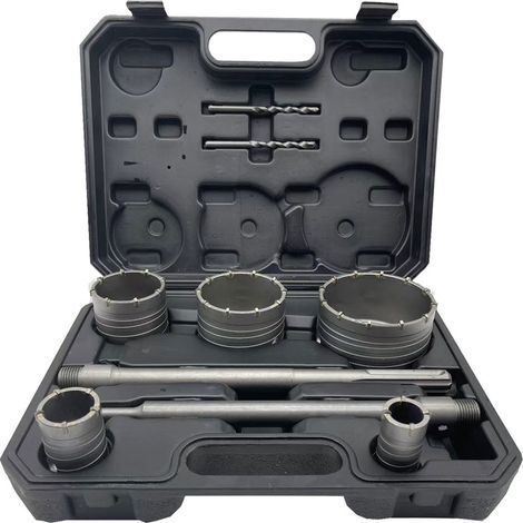 SEGHE A TAZZA PER MULTIMATERIALI set 9 pz  - HIT