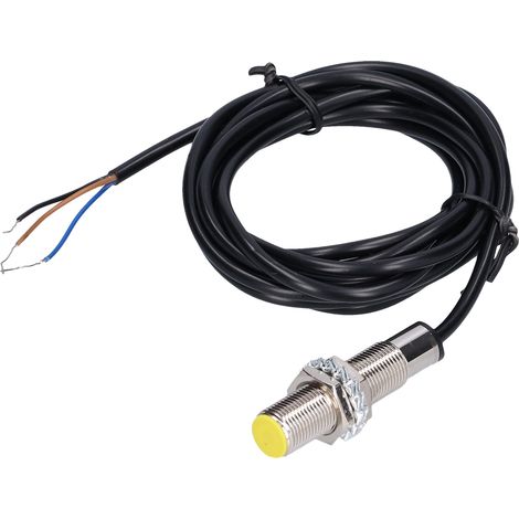Capteur de proximité inductif M12 PNP NO/NF, 6-36V DC, universel, étanche IP67, TOSD-04-498A