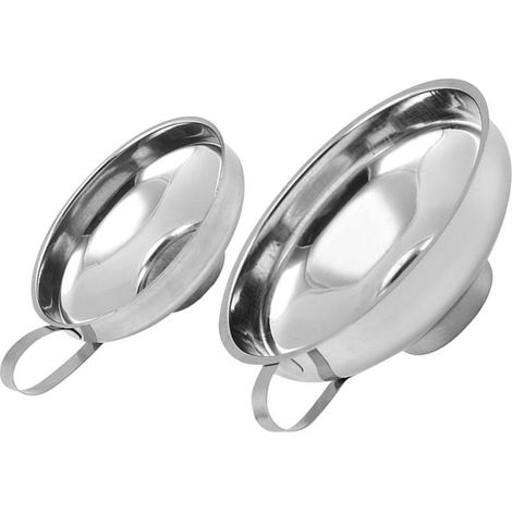 Set mit 2 Weithalstrichtern zum Umfüllen von Einmachgläsern (1/5)