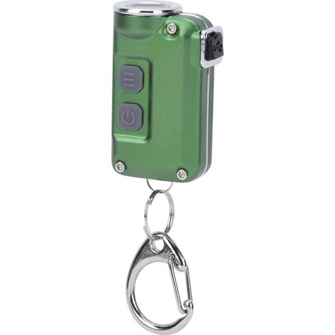 Mini lampe torche porte-clés LED, double interrupteur, 4 niveaux d'éclairage, accessoire d'extérieur (1/5)