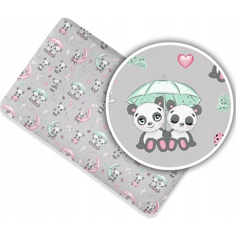Drap en coton pour un berceau de 140x70 (1/5)