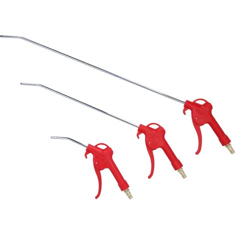 Juego de 3 sopletes con boquilla de 95 mm - 330 mm - 510 mm - Conexión de 1/4'' - KS TOOLS - 515.1921 (1/4)
