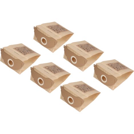 Sac poubelle en papier pour aspirateur Karcher WD2250 A2004 A2054 MV2 (1/5)
