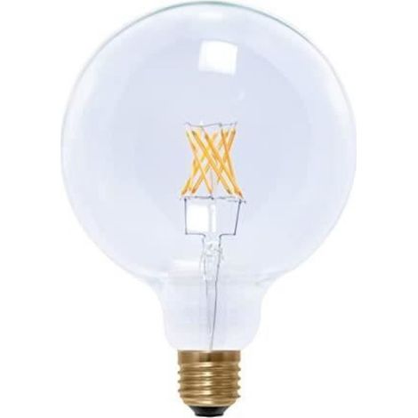 Ampoule Led - Globe - 5 W - Blanc Chaud - Base E27 - Compatible Variateur - 1 Pièce