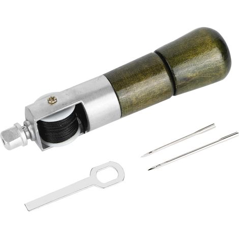 Kit de Reparation avec Alène à Coudre en Cuir pour Tente, Sac à Dos et Matériel de Randonnée