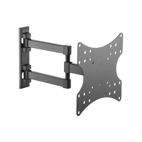 SUPPORTO TV A MURO DOPPIO BRACCIO 28/42 POLLICI