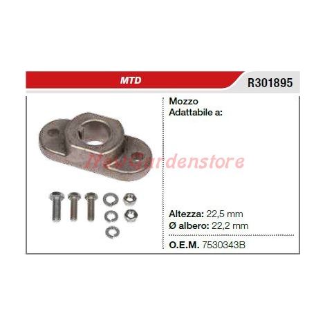 Mozzo portalama MTD tagliaerba rasaerba tosaerba R301895