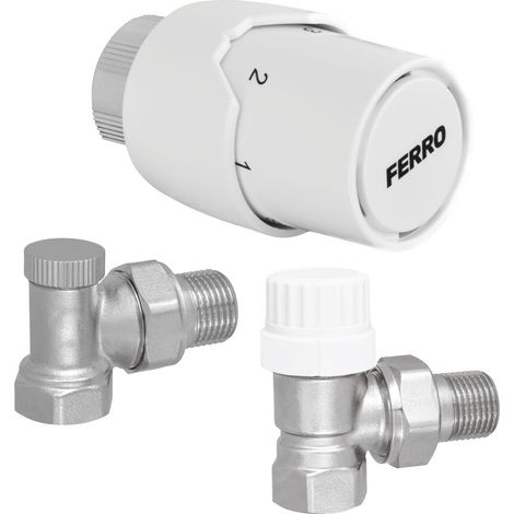 Conjunto termostático angular con cabezal de 1/2". (1/5)