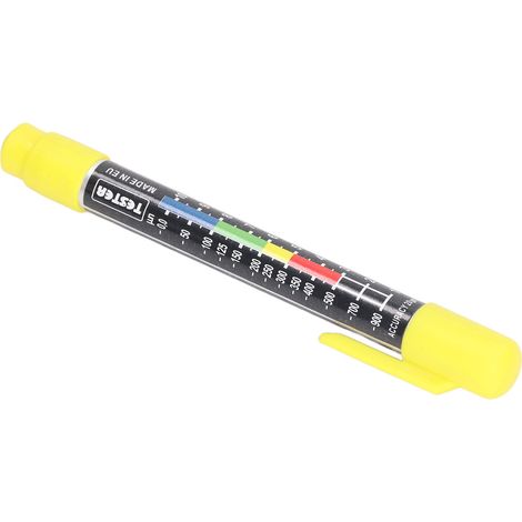 Lackdickenmesser für Kraftfahrzeuge, Lackprüfstift für Karosseriebeschichtungen, magnetischer Klarlackschichtmesser für Autos (1/5)