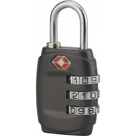 Lucchetto TSA con combinazione a 3 ghiere – THIRARD (1/5)