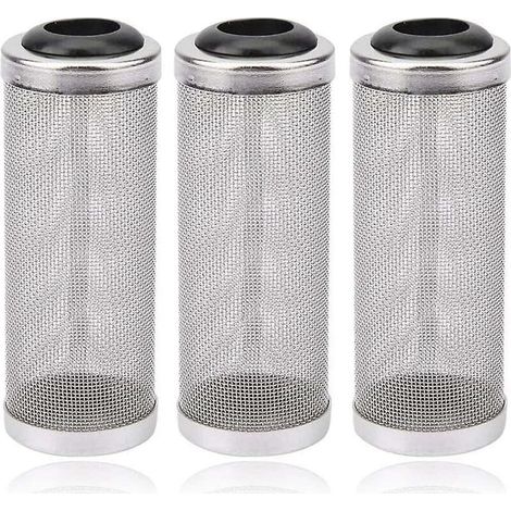 ZVD-3 pcs Garde de Filtre d'Aquarium,Garde de Protecteur de Filtre de Maille d'Aquarium, Filtre de Crépine D'admission pour les Crevettes de Poisson, Empêchent le Poisson D'être Aspiré dans le Filtre, (1/4)