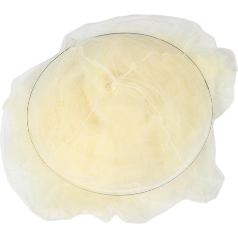 Moustiquaire beige pour lit king size, respirante, idéale les (1/5)