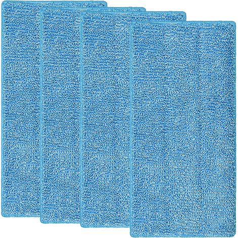 Balai de rechange Swiffer WetJet chiffon réutilisable tampon nettoyage en microfibre 4 pièces (1/5)
