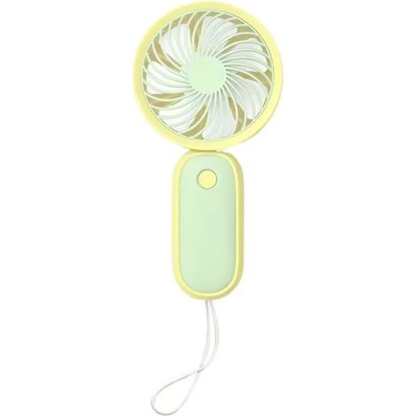 Mini fan with hanging handle, USB charging, electric fan, portable and quiet pocket fan - AquaForge (1/4)