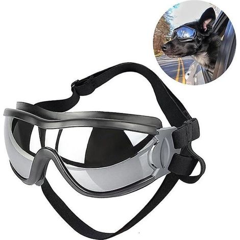 Verstellbare UV-Schutzbrille für Hunde, die Augenschutz und Windschutz gewährleistet. (1/5)
