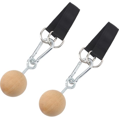 Ballons de traction en bois, poignées d'escalade, kit d'entraînement pour renforcer les bras, ballon de traction (1/5)