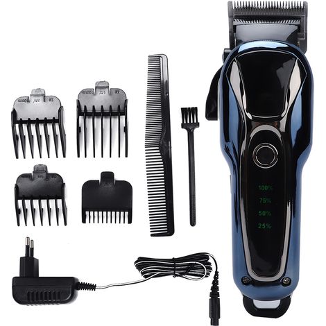 Tondeuse Électrique Professionnelle pour Coiffure - Outil de Coupe Styling avec Prise EU 110-240V (1/5)