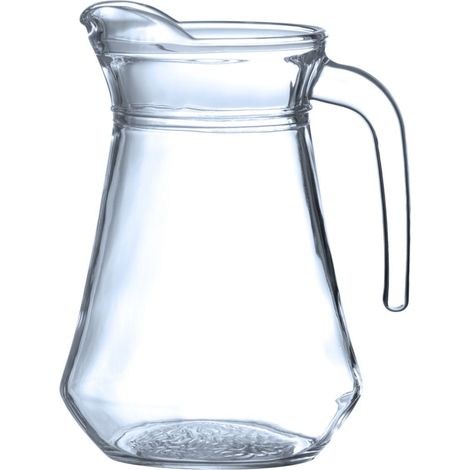 Jarra de cristal para agua, zumos y otras bebidas (1,3 l) (1/2)