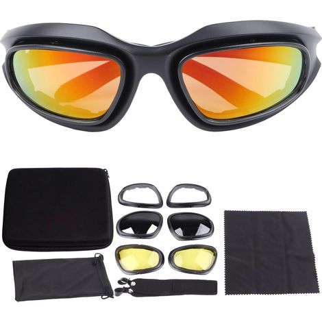 Lunettes De Sport Polarisées, Lunettes De Conduite avec Protection UV Anti-éblouissement pour Les Activités Sportives De Plein Air Et la Moto (1/5)