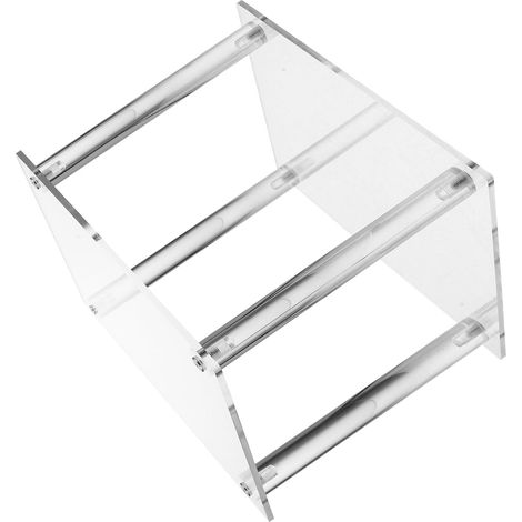 Support floral 20 x cm en acrylique transparent, colonne carrée pour (1/5)