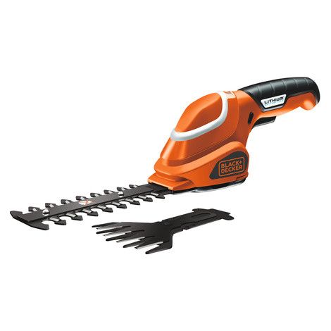 Kit Tijera cortacésped y Arreglasetos con batería BLACK & DECKER 7,2V 1,5ah